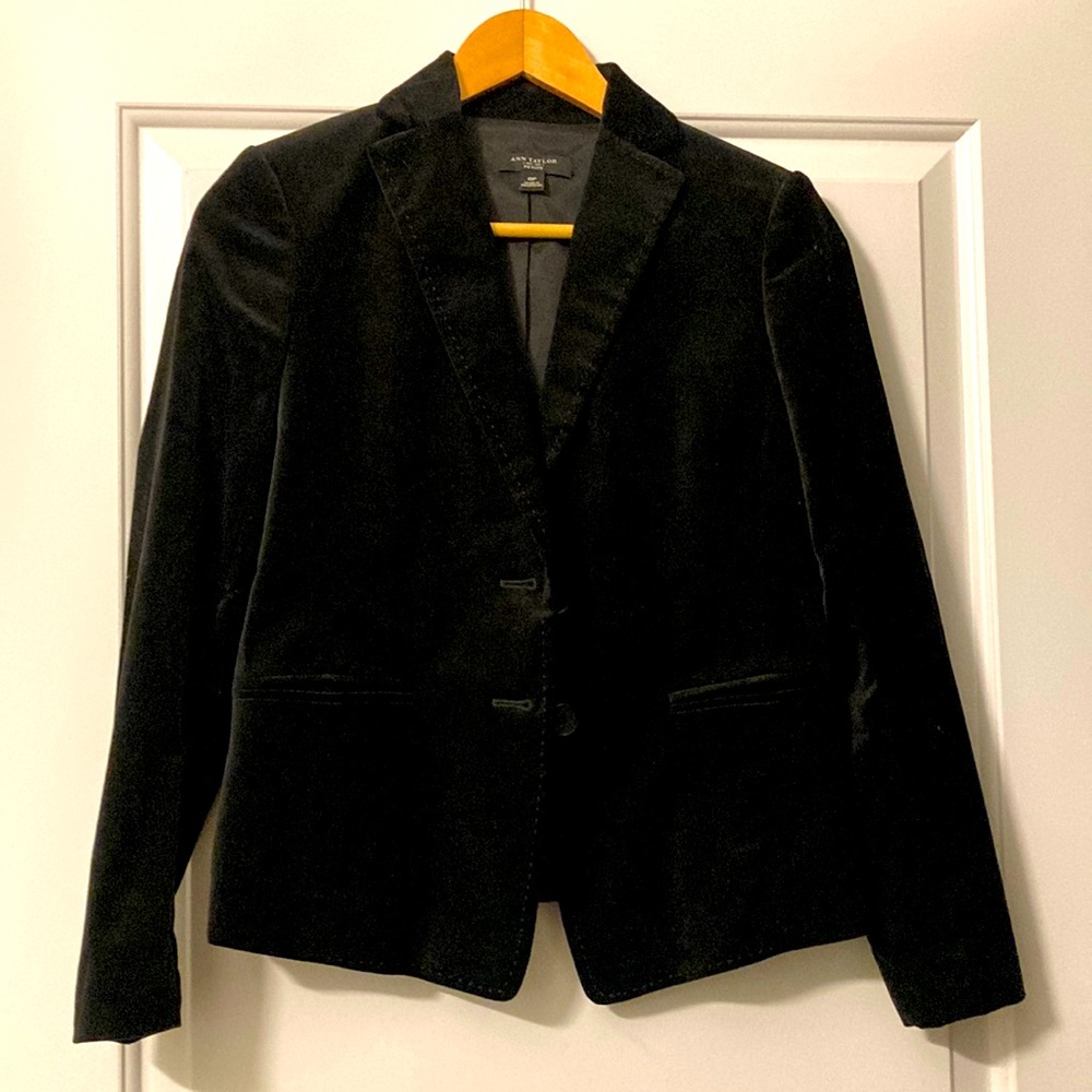 Velvet Blazer